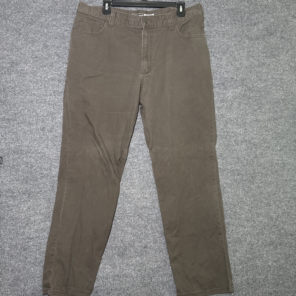 Carhartt Men's Relaxed Fit Shorts Size 38x32 Canvas Cargo Pants Brown